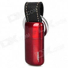 Stylish Butane Gas Lighter Keychain - Red