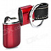 Stylish Butane Gas Lighter Keychain - Red