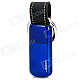 Stylish Butane Gas Lighter Keychain - Blue