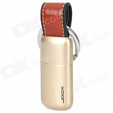 Stylish Butane Gas Lighter Keychain - Light Golden