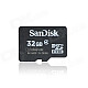 Genuine SanDisk Micro SDHC TF Memory Card (32GB / Class 4)