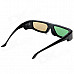 Rechargeable Resin 3D Active Shutter Glasses for Projector - Black