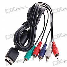 Component Video + Audio Cable for PS2 (1.8-Meter)