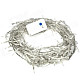 6W 100-LED 8-Mode Warm White Light Decorative Strip w/ Controller (10m / AC 220V / EU Plug)