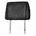 AST7002H-MIS 7" LCD Screen Car Headrest Monitor w/ Remote Controller / AV-IN - Black (2 PCS)