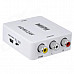 Playvision HDV-M610 HDMI to AV Video Audio Converter - White