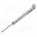 Pen Style Car Tire Barometric Pressure Gauge - Silver + Black