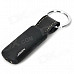 Stylish Butane Gas Lighter Keychain - Black