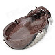 Creative Animal Elephant Style Ashtray - Brown + Silver