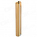 Long Strip Stainless Steel Butane Gas Lighter - Golden