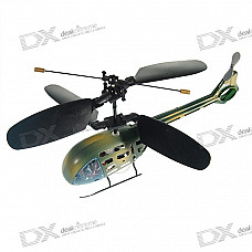 3-Channel Pocket R/C Helicopter with LED Lightshow (1822C-2)