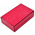 Fashion Slip Aluminum Name Case - Deep Pink