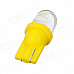 T10 1.5W 130lm LED Yellow Light Motor Steering / Instrument Light (2 PCS / 12V)