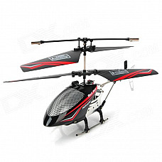 Rechargeable 3-CH R/C Helicopter w/ IR Controller - Black