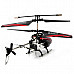 Rechargeable 3-CH R/C Helicopter w/ IR Controller - Black