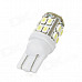 T10 1.3W 120lm 20x1210 SMD LED White Light Car Clearance / Instrument Light (2 PCS / 12V)