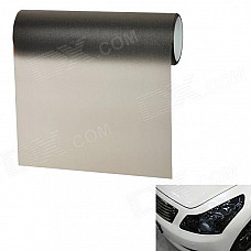 Matte Protective Decoration Car Headlight Color Changing Sticker - Black (29.5cm x 500cm)
