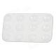 Mini Double-Sided Suction Cup Pad for Mobile Phone - White
