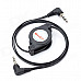 SegCable Moskye 3.5mm Male to 2.5mm Male Retractable Audio Cable - Black (75cm)