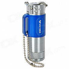 RAYTHOR Butane Lighter - Blue + Silver