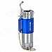 RAYTHOR Butane Lighter - Blue + Silver