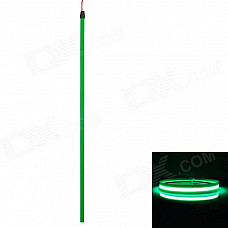 Car / Motorcycle Decorative Flexible EL Cold Light Flat Strip Lamp w/ Drive - Green (3V)