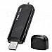 3.5mm USB FM Transmitter Car Music Player for Iphone / Ipad / MP3 - Black