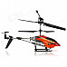 Rechargeable 3.5-CH ABS IR Remote Control R/C Helicopter w/ Gyroscope - Orange + Black