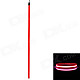 Car / Motorcycle Decorative Flexible EL Cold Light Flat Strip Lamp w/ Drive - Red (3V)