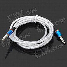 3.5mm TRRS Male to 3.5mm Male Audio Cable - White