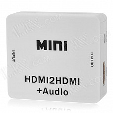 HDV-M612 HDMI to HDMI Audio Video Converter - White