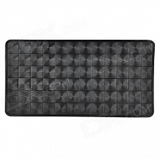 Cat Eye Style Silicone Non-Slip Mat Cushion for Vehicles - Black