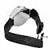 Creative 2-in-1 Silicone Band Quartz Wristwatch + Butane Lighter - Black + Silver + White (1 x 377)