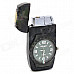 Tank Shape Quartz Watch Windproof Butane Gas Lighter - Camouflage (1 x 377)