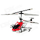 Rechargeable 4-CH IR Remote Controlled R/C Helicopter w/ Gyro - Red