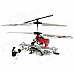 Rechargeable 4-CH IR Remote Controlled R/C Helicopter w/ Gyro - Red