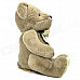 Lovely Plush Bear Doll w/ Bow - Glaucum