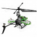 Rechargeable 4-CH IR Remote Controlled R/C Helicopter w/ Gyro - Green