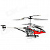 Rechargeable 4-CH IR Remote Controlled R/C Helicopter w/ Gyro - Red + Silver + Black