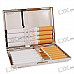 Stainless Steel Cigarette Case (Holds 16)