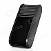 Multi-Function Slide Open / Close Gadget Storage Holder - Black