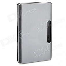 Auto Automatic Ejection Cigarette Case - Silver Grey