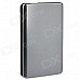 Auto Automatic Ejection Cigarette Case - Silver Grey