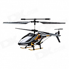 Rechargeable 3-CH IR Remote Control R/C Helicopter - Black + Yellow