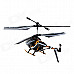 Rechargeable 3-CH IR Remote Control R/C Helicopter - Black + Yellow