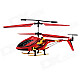 Rechargeable 3-CH IR Remote Control R/C Helicopter - Red