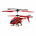 Rechargeable 3-CH IR Remote Control R/C Helicopter - Red