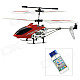 Rechargeable Alloy 3-CH Iphone / Ipad / Ipod Remote Control R/C Helicopter w/ Gyroscope - Red