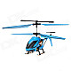 Rechargeable 3-CH IR Remote Control R/C Helicopter - Blue