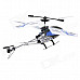 Rechargeable Alloy 3-CH Iphone / Ipad / Ipod Remote Control R/C Helicopter w/ Gyroscope - Blue